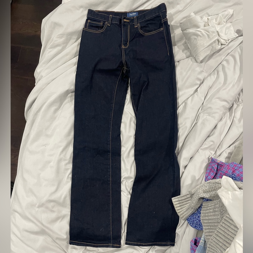 Youth Old Navy jeans. Size 16 standard. Straight leg. Never worn.